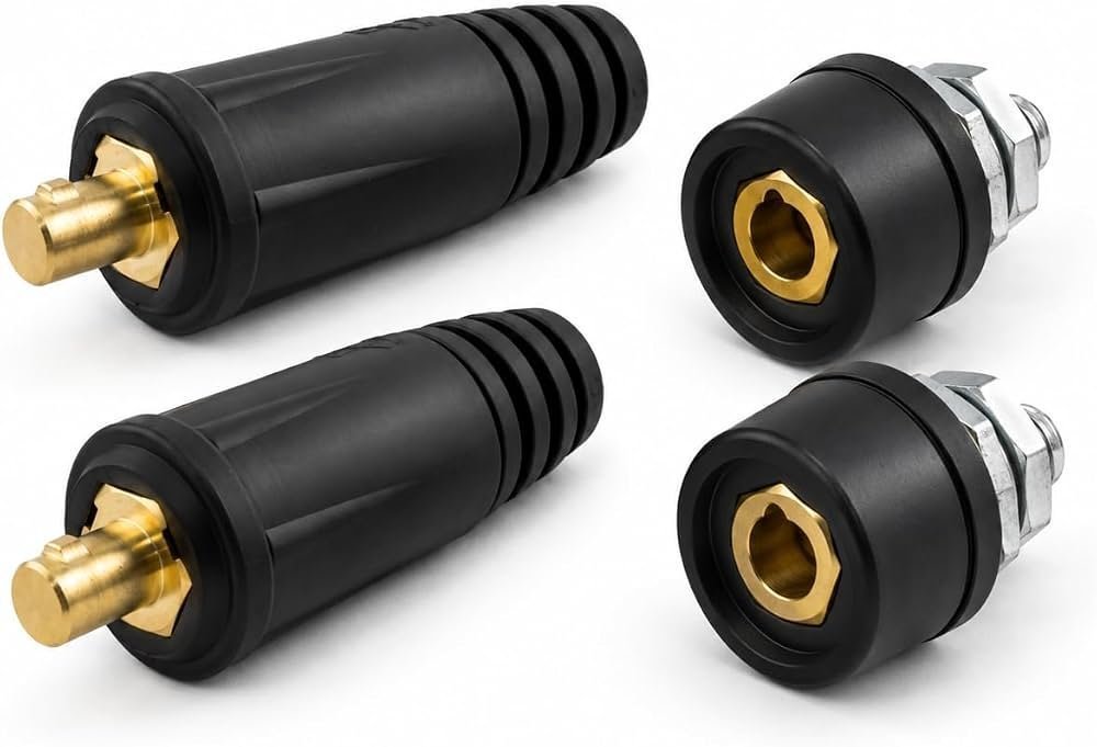 Dinse Type Welding Cable Connector (Twist-Lock) image 2