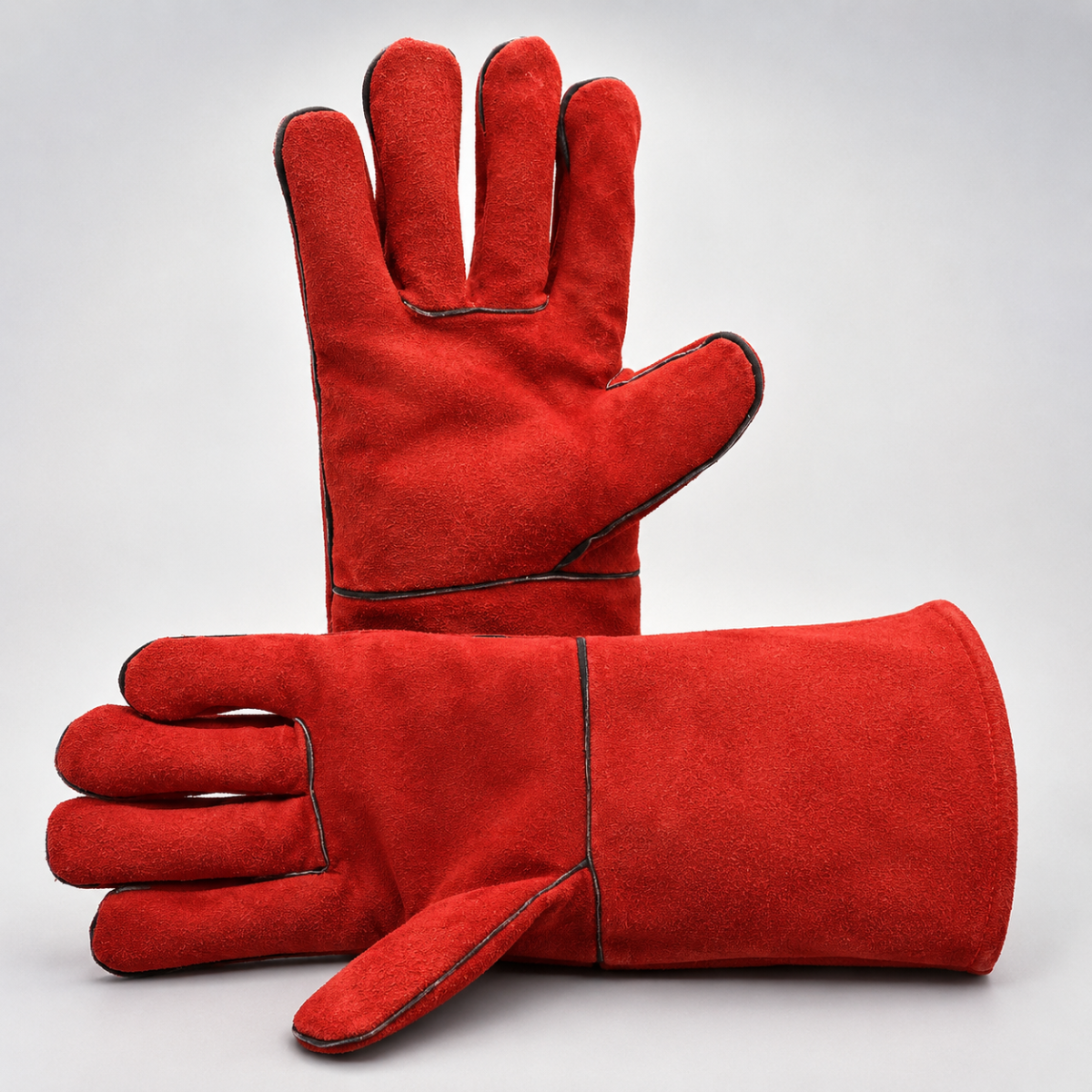 Heavy-Duty Leather Welding Gloves