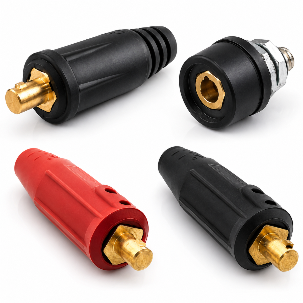 Dinse Type Welding Cable Connector (Twist-Lock)