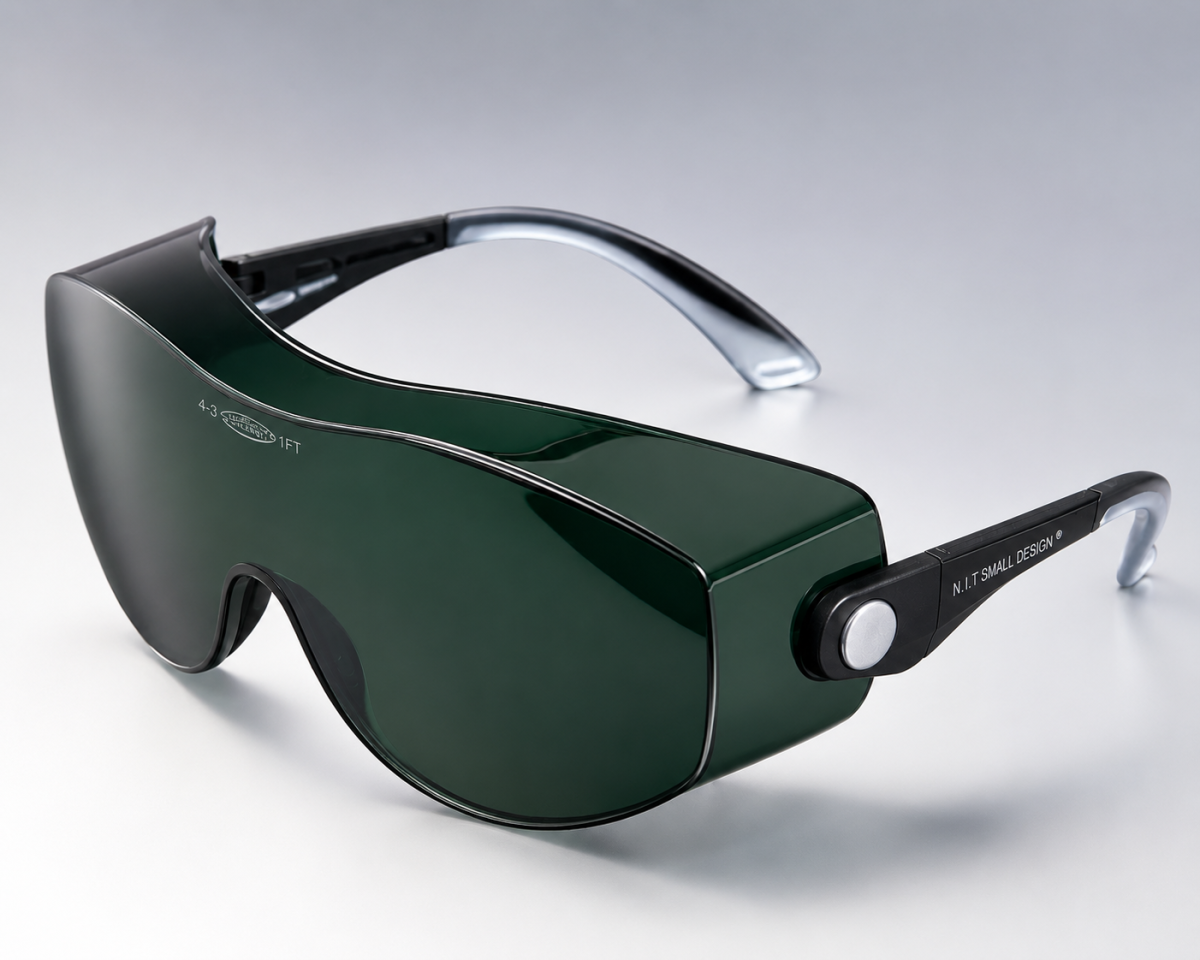 Welding Safety Glasses (Polycarbonate, Shade Lens)