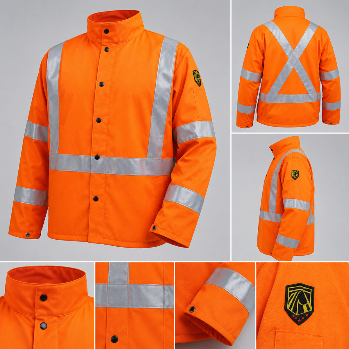 High-Visibility Reflective Safety Vest